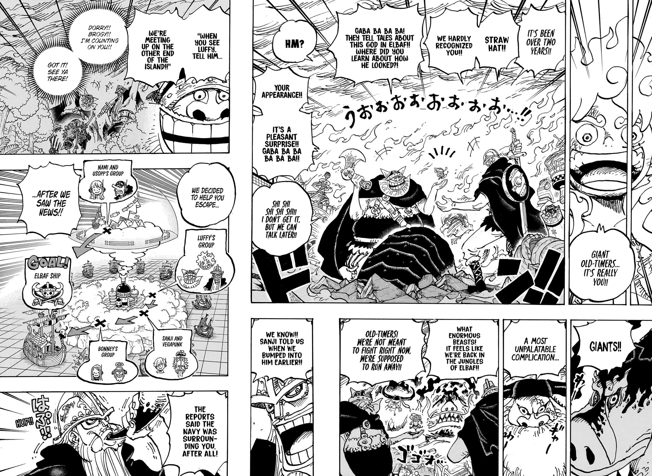 One Piece - Chapter 1111: The Sun's Shield