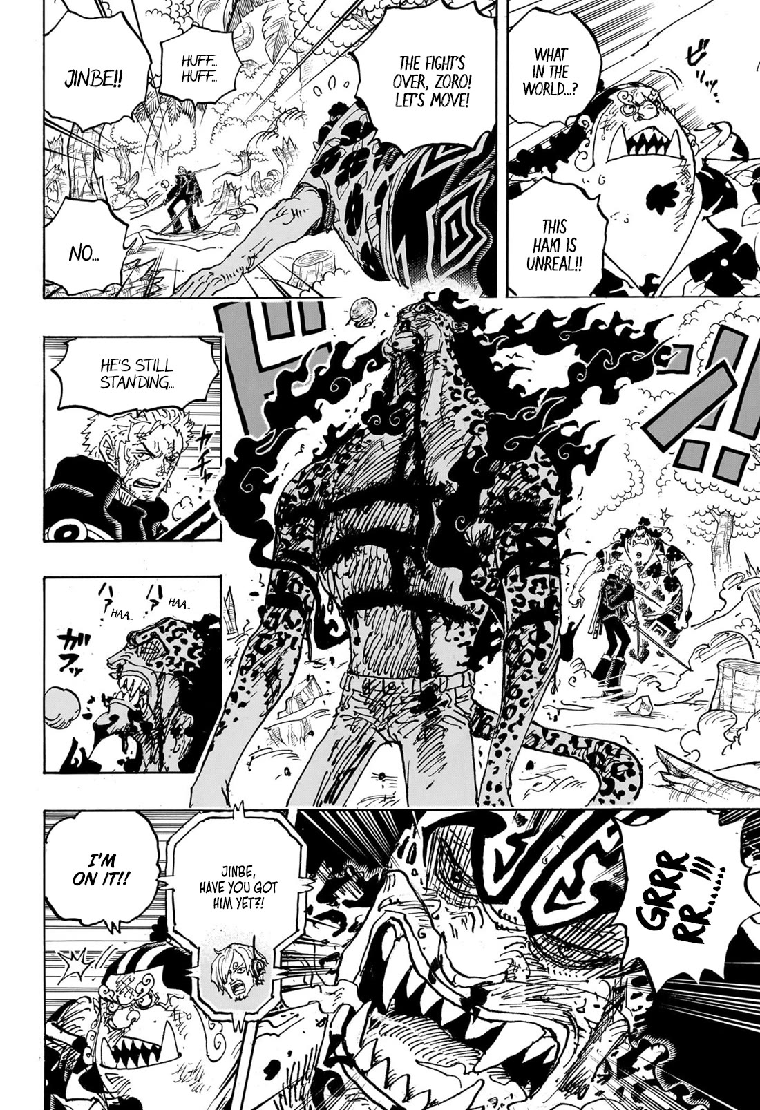 One Piece - Chapter 1111: The Sun's Shield