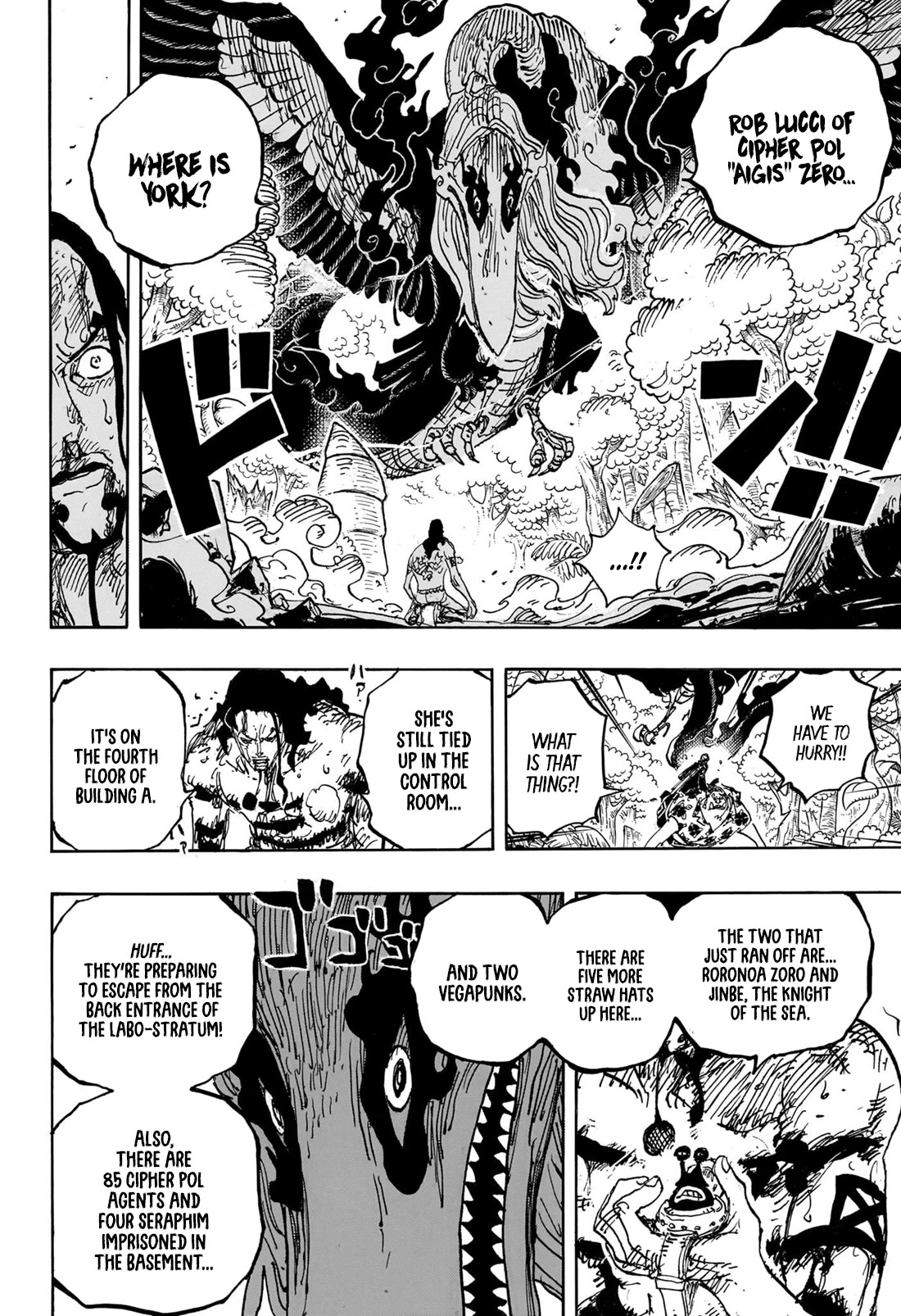 One Piece - Chapter 1111: The Sun's Shield