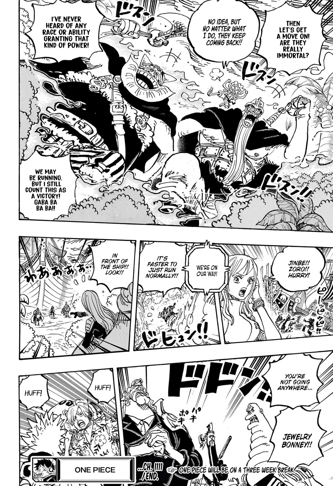 One Piece - Chapter 1111: The Sun's Shield