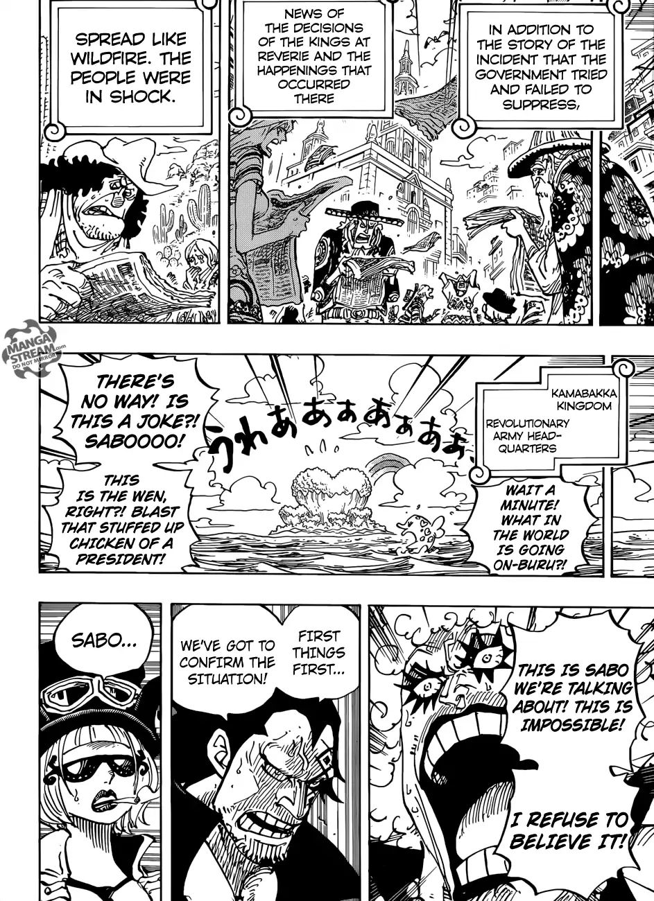 One Piece - Chapter 956: Big News