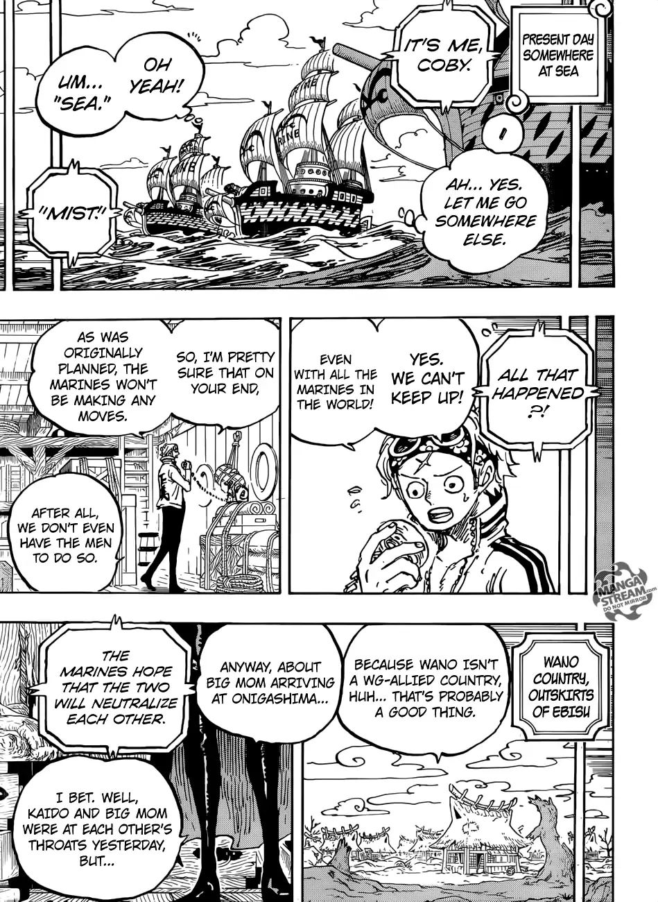 One Piece - Chapter 956: Big News