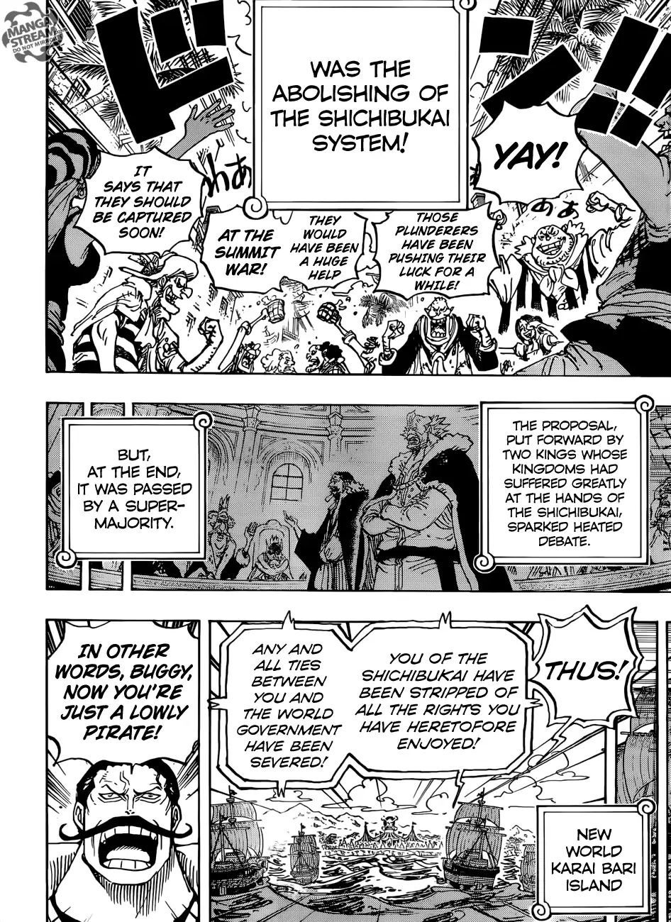 One Piece - Chapter 956: Big News