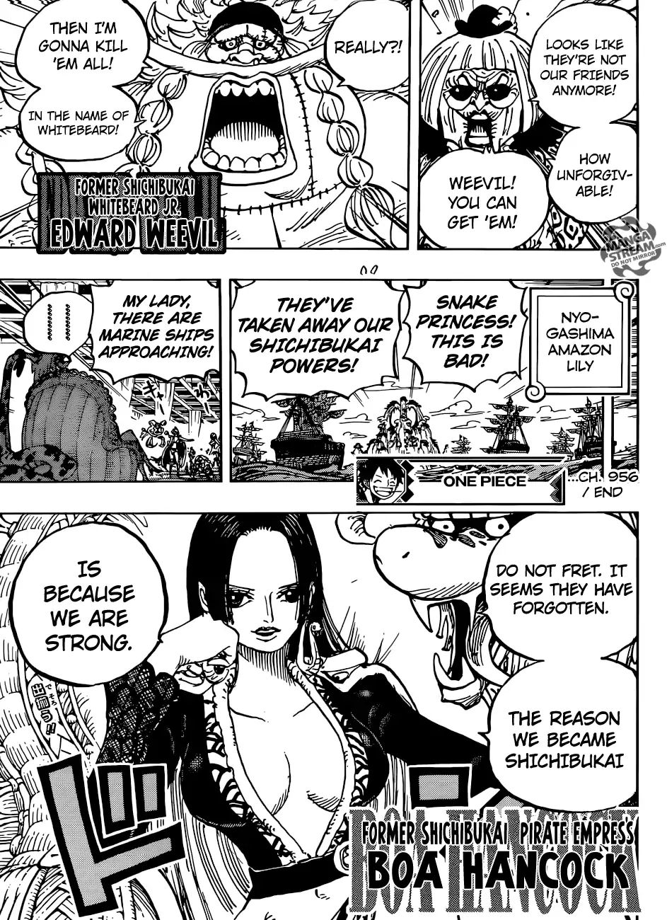 One Piece - Chapter 956: Big News