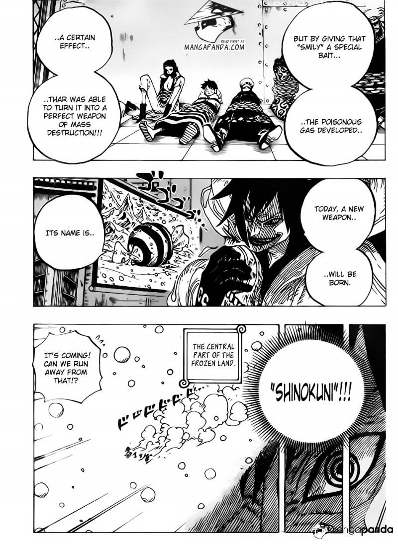 One Piece - Chapter 675 : It S Name Is Shinokuni