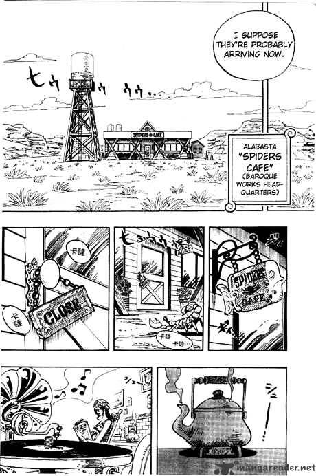 One Piece - Chapter 160 : Spider Cafe, 8 O Clock