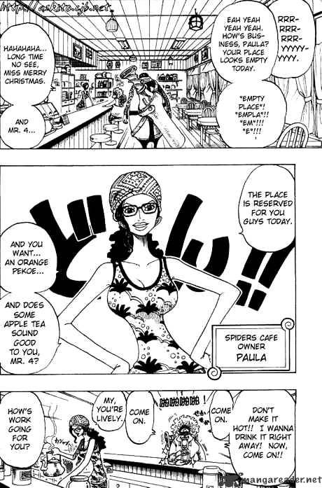 One Piece - Chapter 160 : Spider Cafe, 8 O Clock