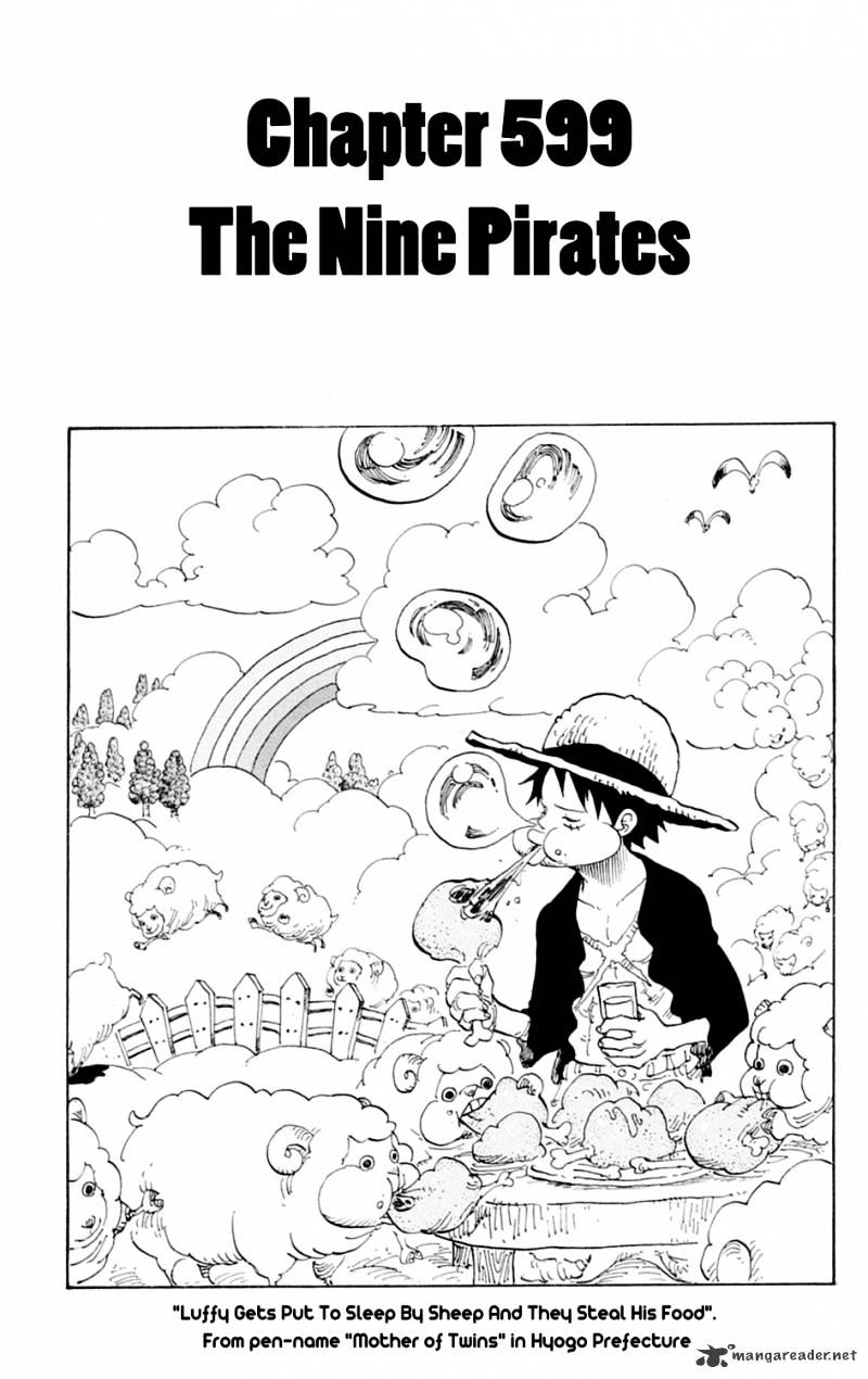 One Piece - Chapter 599 : 9 Pirates