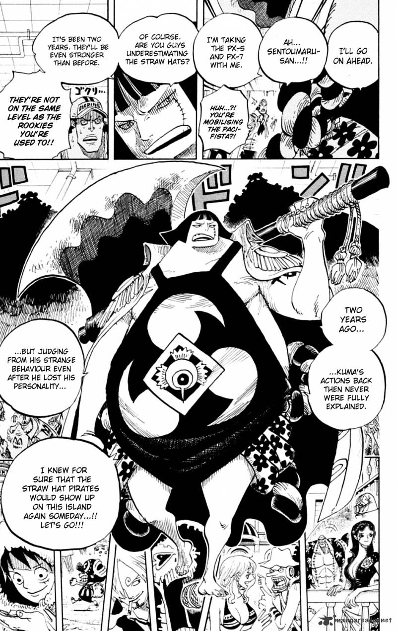 One Piece - Chapter 599 : 9 Pirates