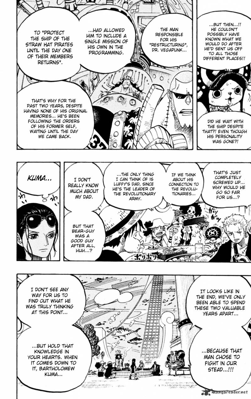 One Piece - Chapter 603 : Keep It In Your Heart