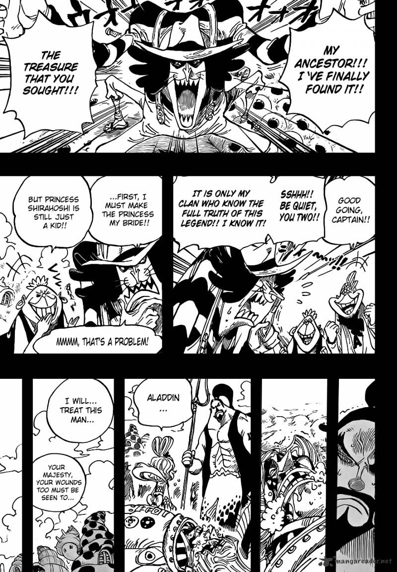 One Piece - Chapter 625 : Uninherited Will