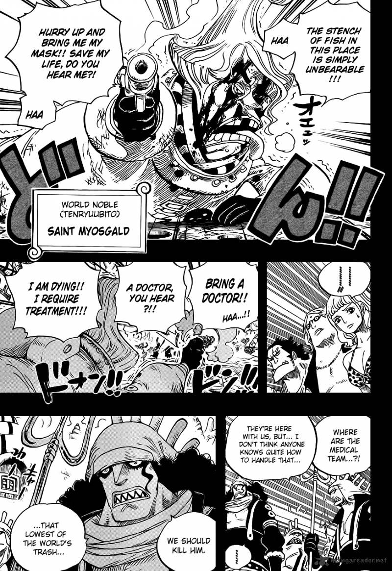 One Piece - Chapter 625 : Uninherited Will