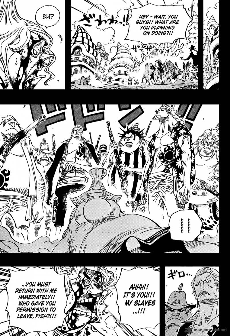 One Piece - Chapter 625 : Uninherited Will