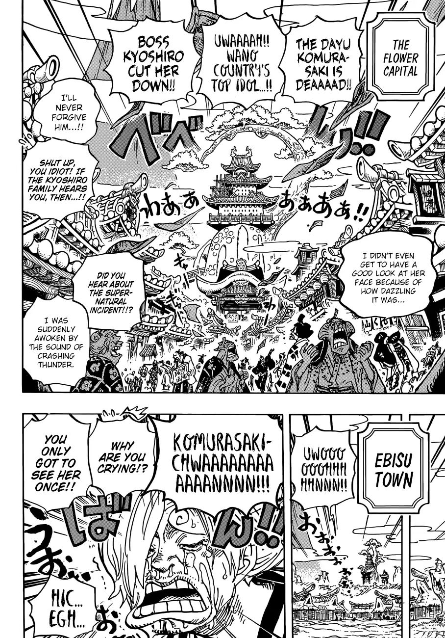 One Piece - Chapter 934: Hyougoro The Flower