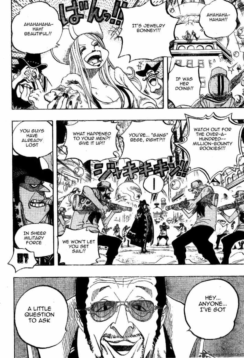 One Piece - Chapter 507 : Kizaru Lands