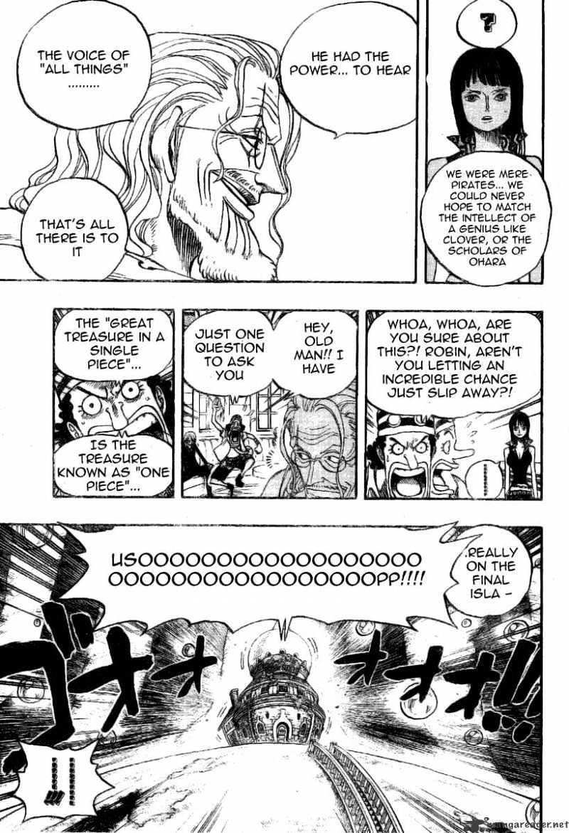 One Piece - Chapter 507 : Kizaru Lands