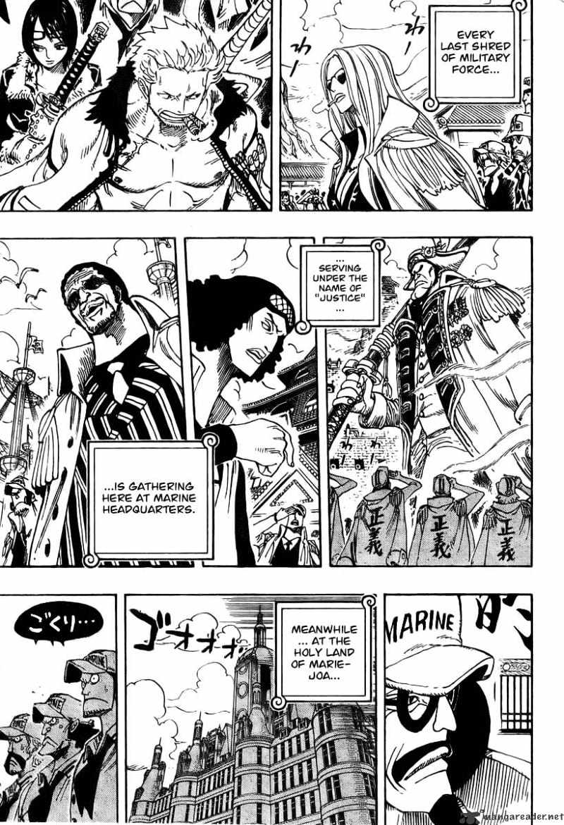 One Piece - Chapter 524 : Nobody Can Stop It Now