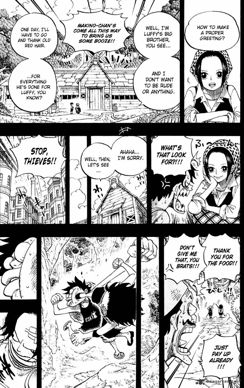 One Piece - Chapter 589 : Efforts Toward Glory