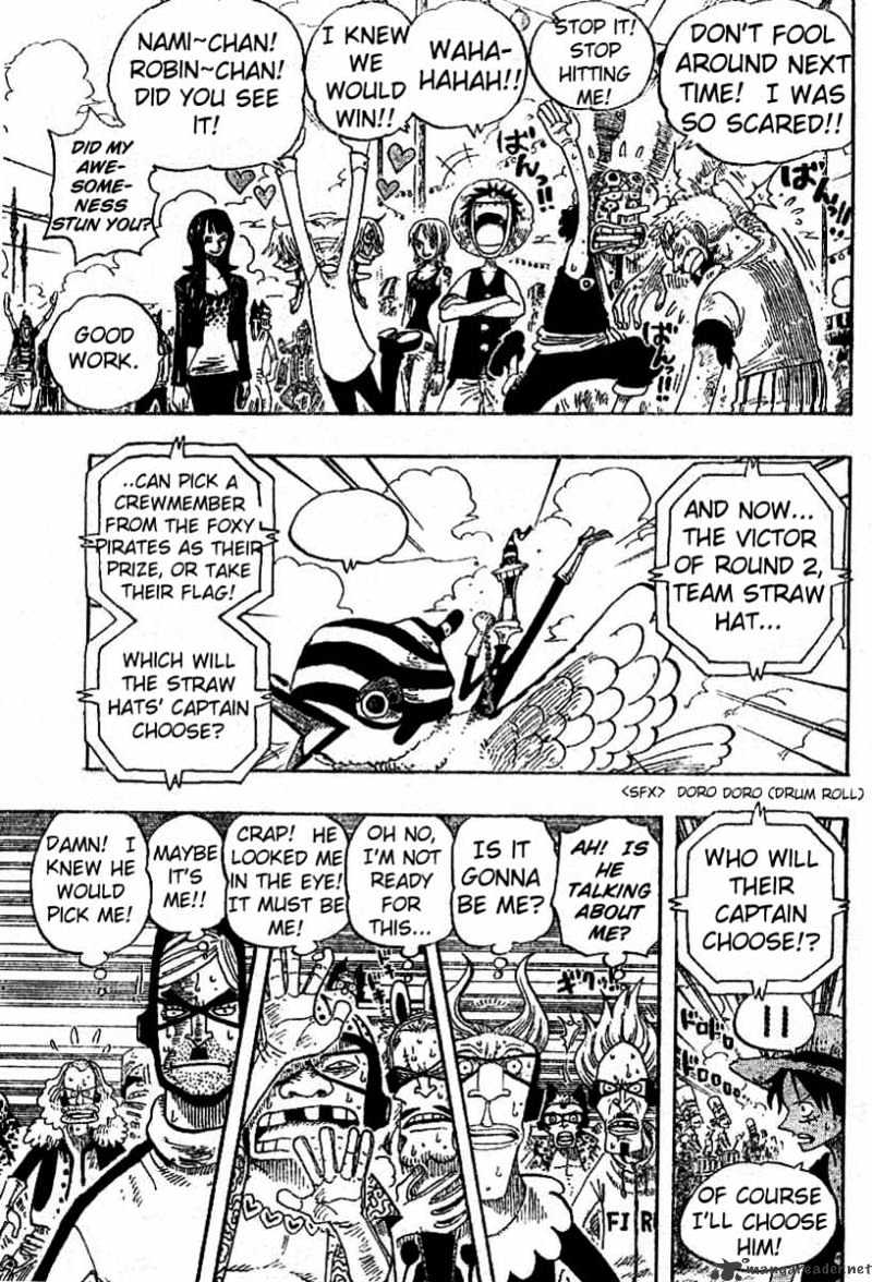 One Piece - Chapter 313 : Main Event