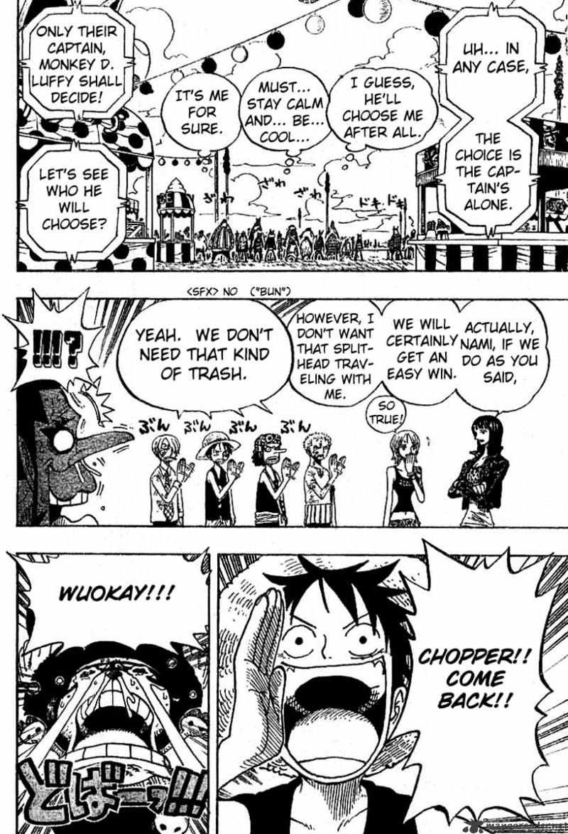 One Piece - Chapter 313 : Main Event