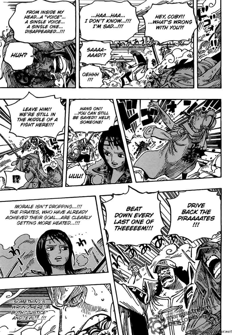 One Piece - Chapter 579 : Seconds Of Courage