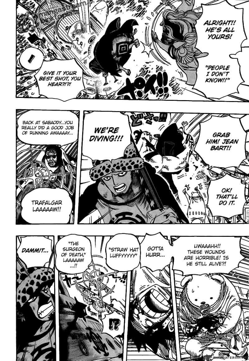 One Piece - Chapter 579 : Seconds Of Courage