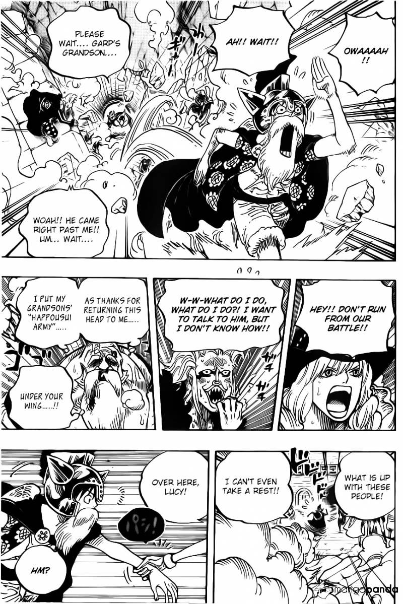 One Piece - Chapter 720 : Convict Gladiators.