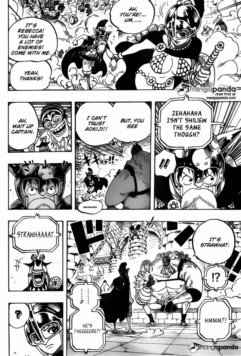 One Piece - Chapter 720 : Convict Gladiators.