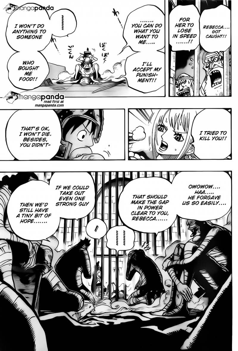 One Piece - Chapter 720 : Convict Gladiators.