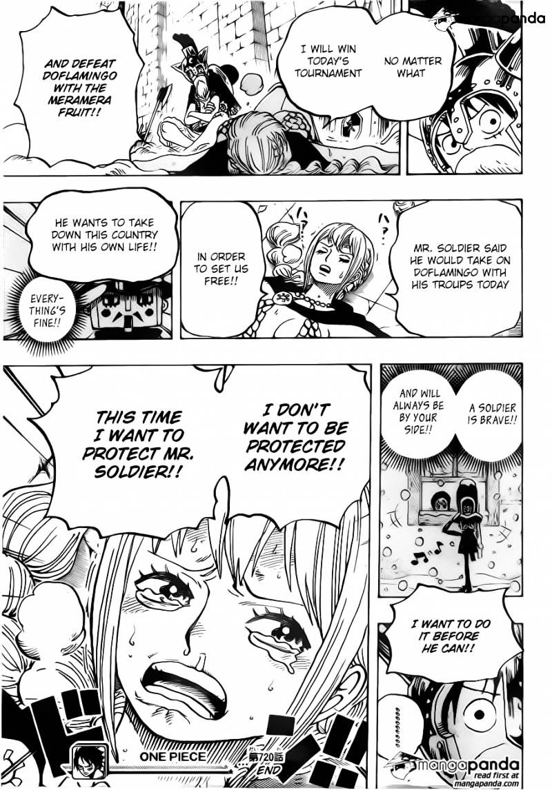 One Piece - Chapter 720 : Convict Gladiators.