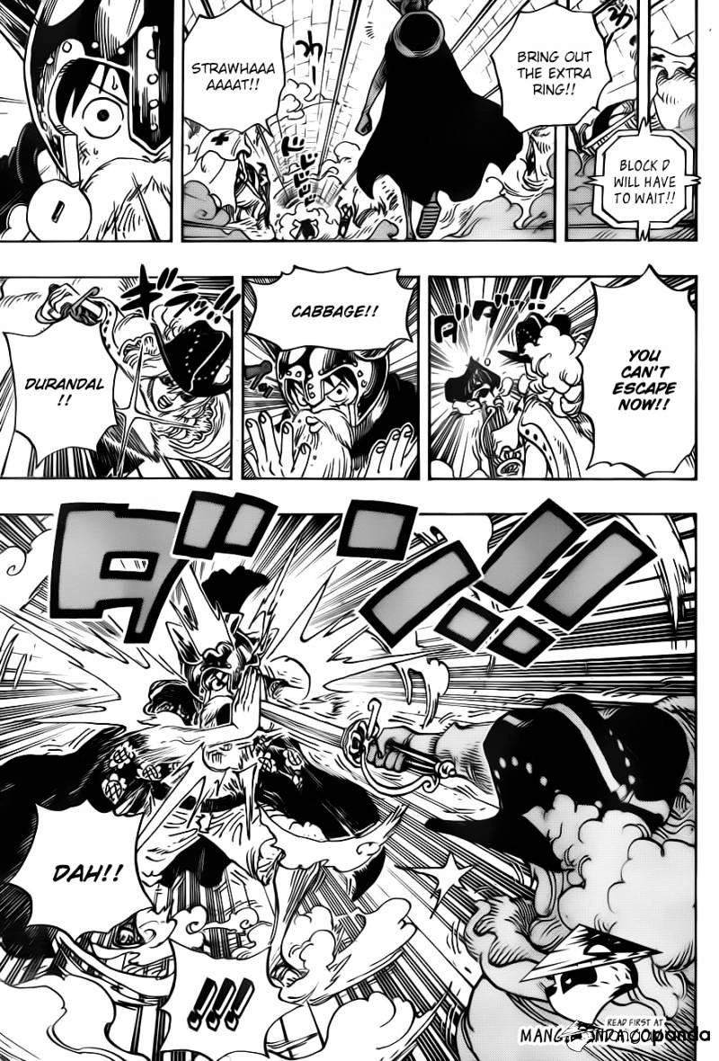 One Piece - Chapter 720 : Convict Gladiators.