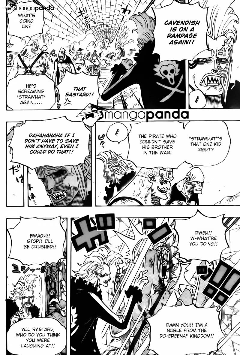 One Piece - Chapter 720 : Convict Gladiators.