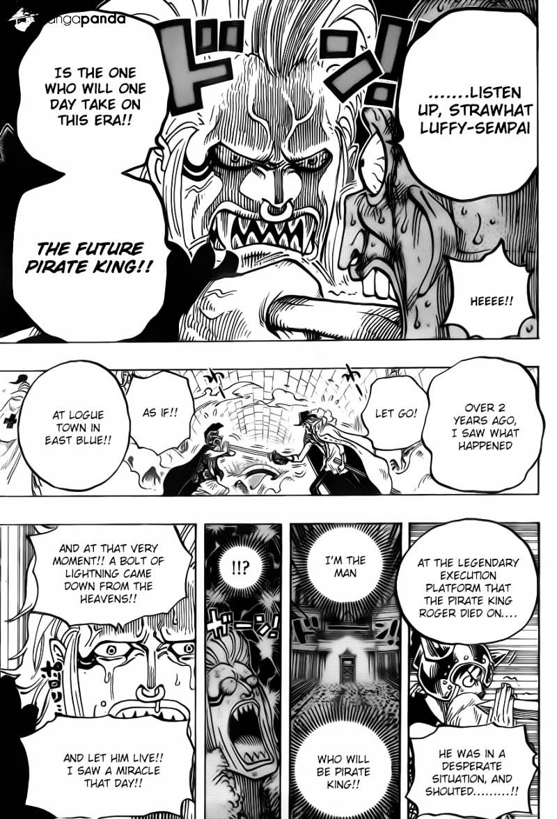 One Piece - Chapter 720 : Convict Gladiators.