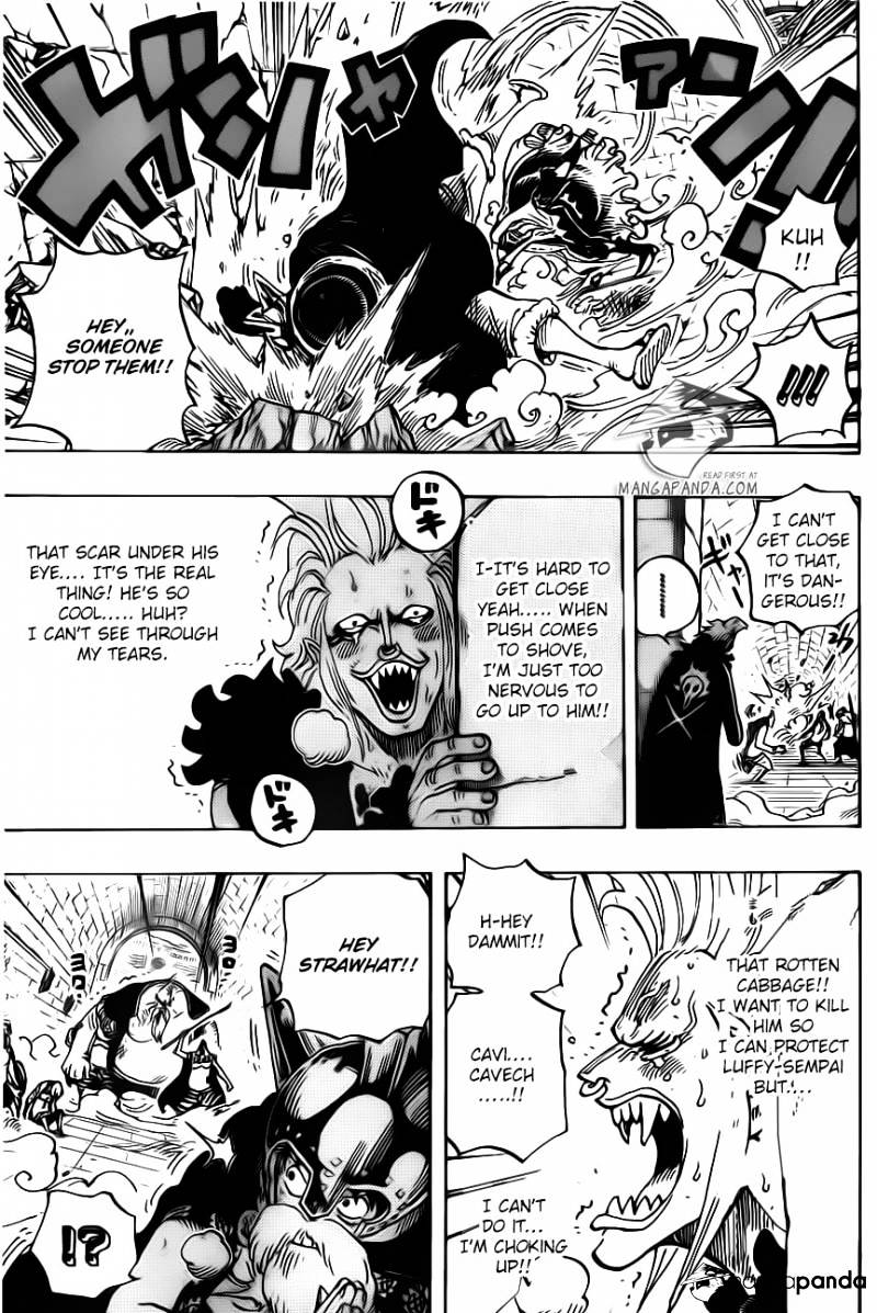 One Piece - Chapter 720 : Convict Gladiators.