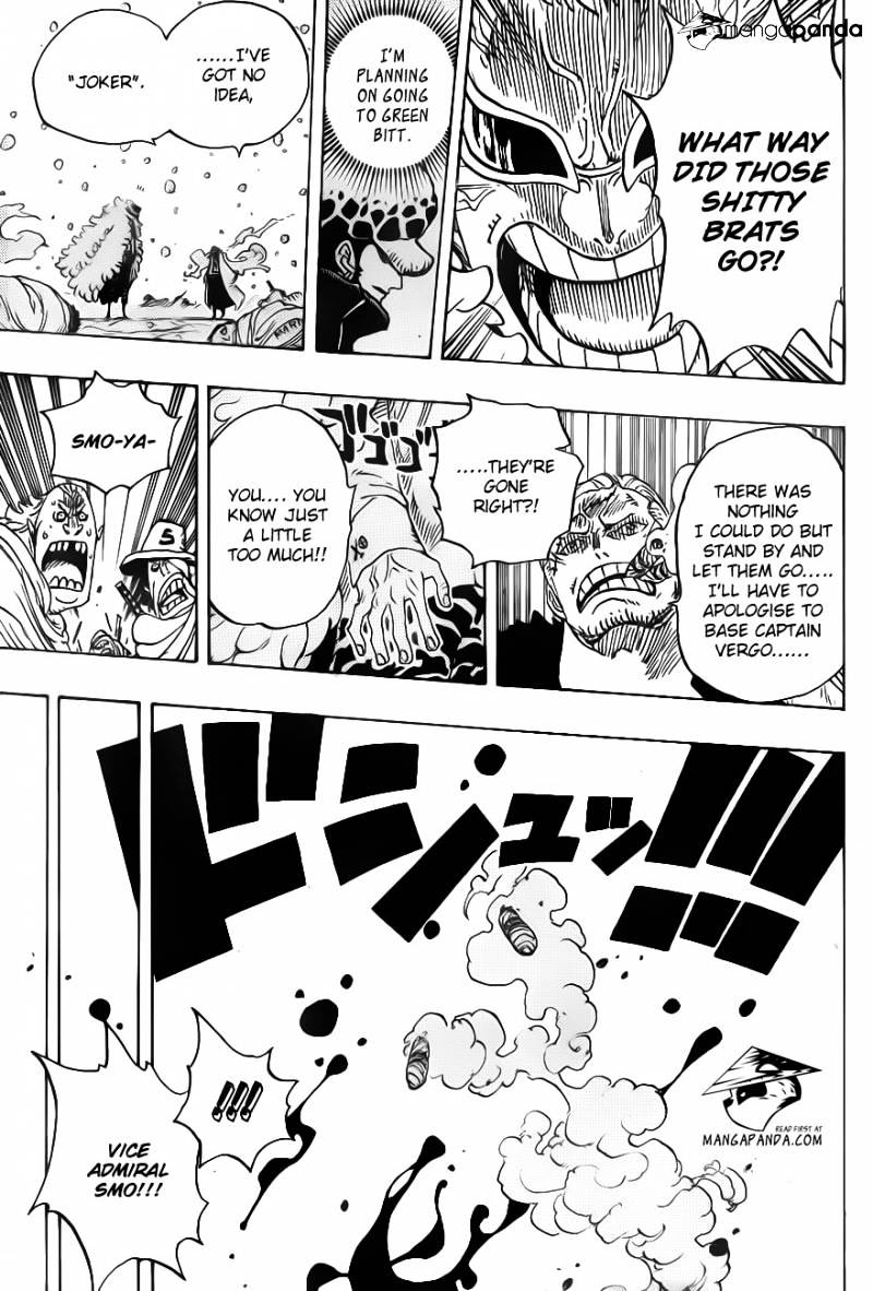 One Piece - Chapter 698 : Doflamingo Appears