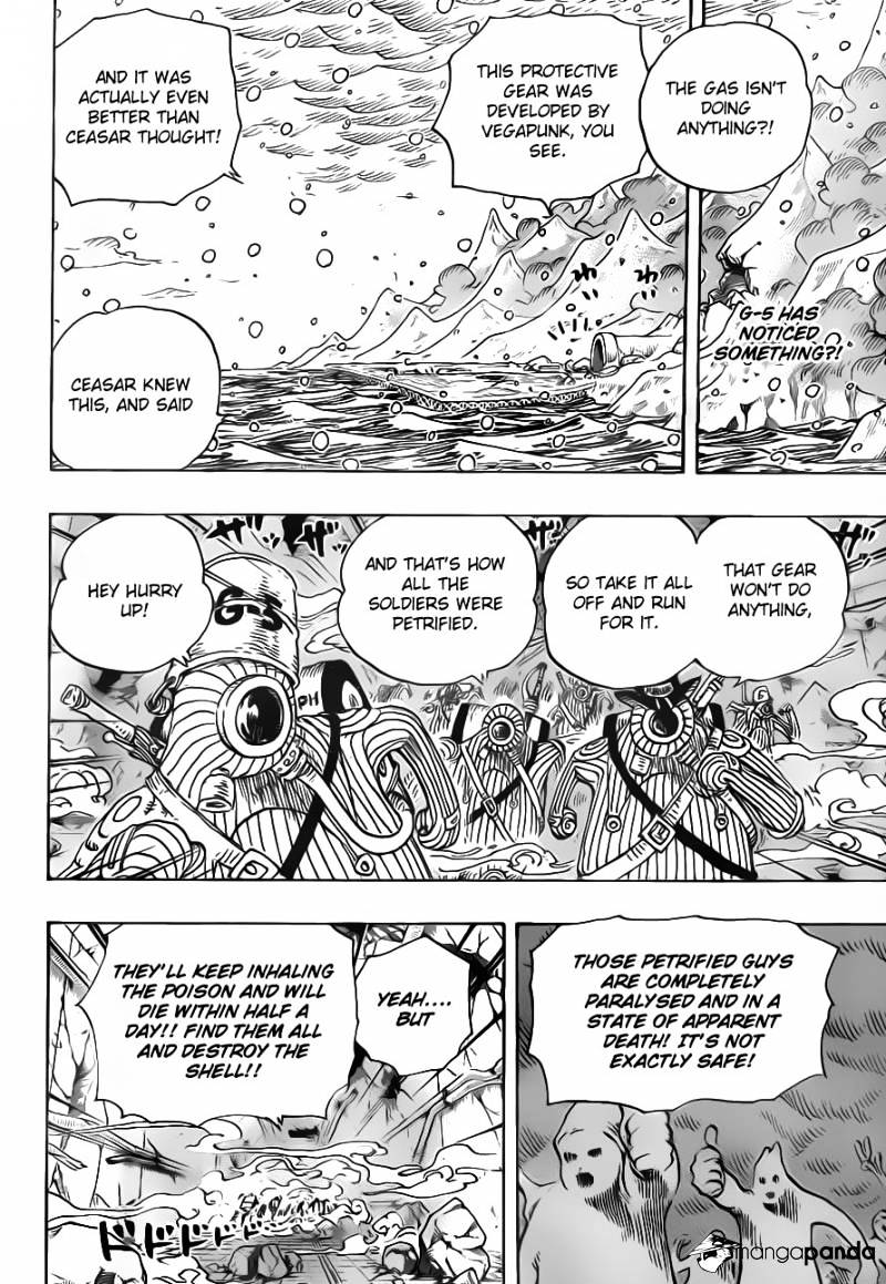 One Piece - Chapter 698 : Doflamingo Appears