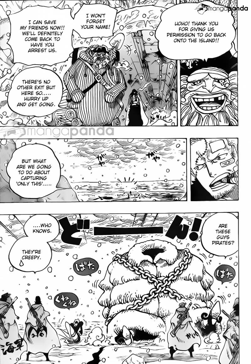 One Piece - Chapter 698 : Doflamingo Appears