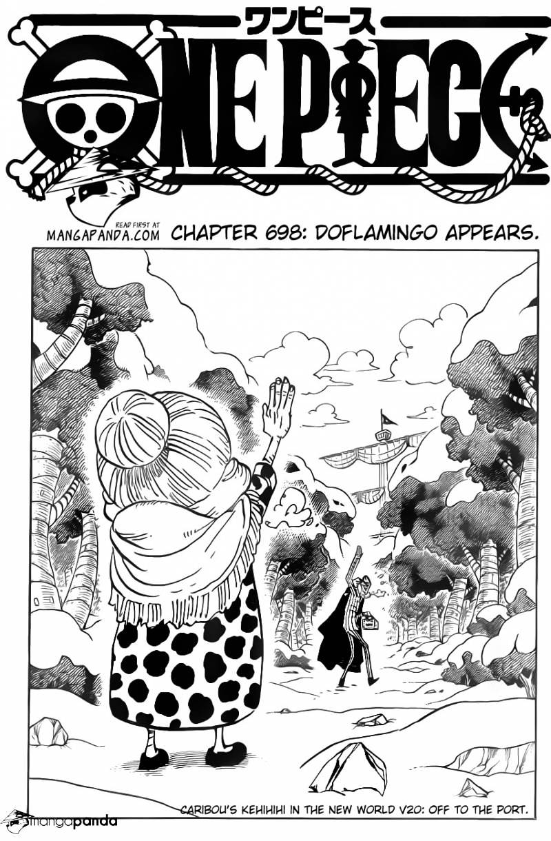 One Piece - Chapter 698 : Doflamingo Appears