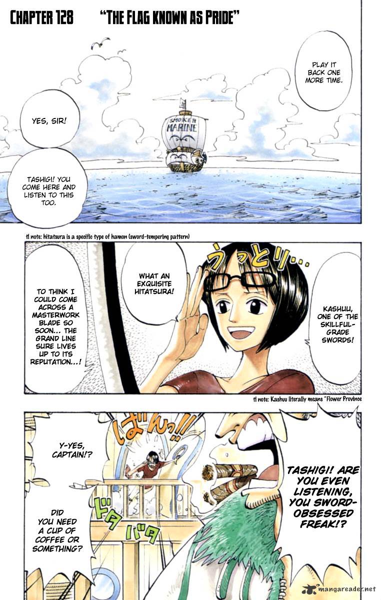 One Piece - Chapter 128 : The Flag Know As Pride