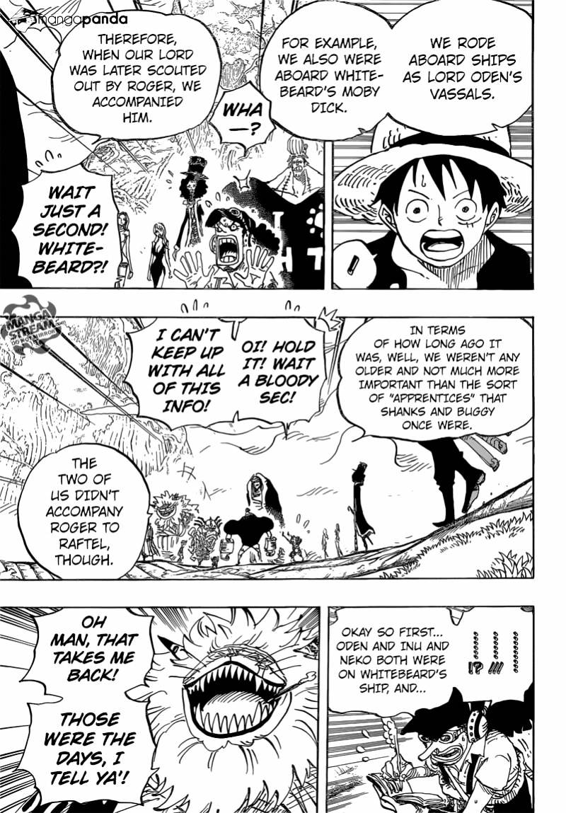 One Piece - Chapter 820 : Dog And Cat Have A History