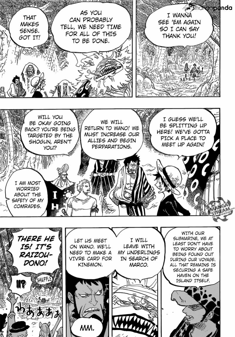 One Piece - Chapter 820 : Dog And Cat Have A History