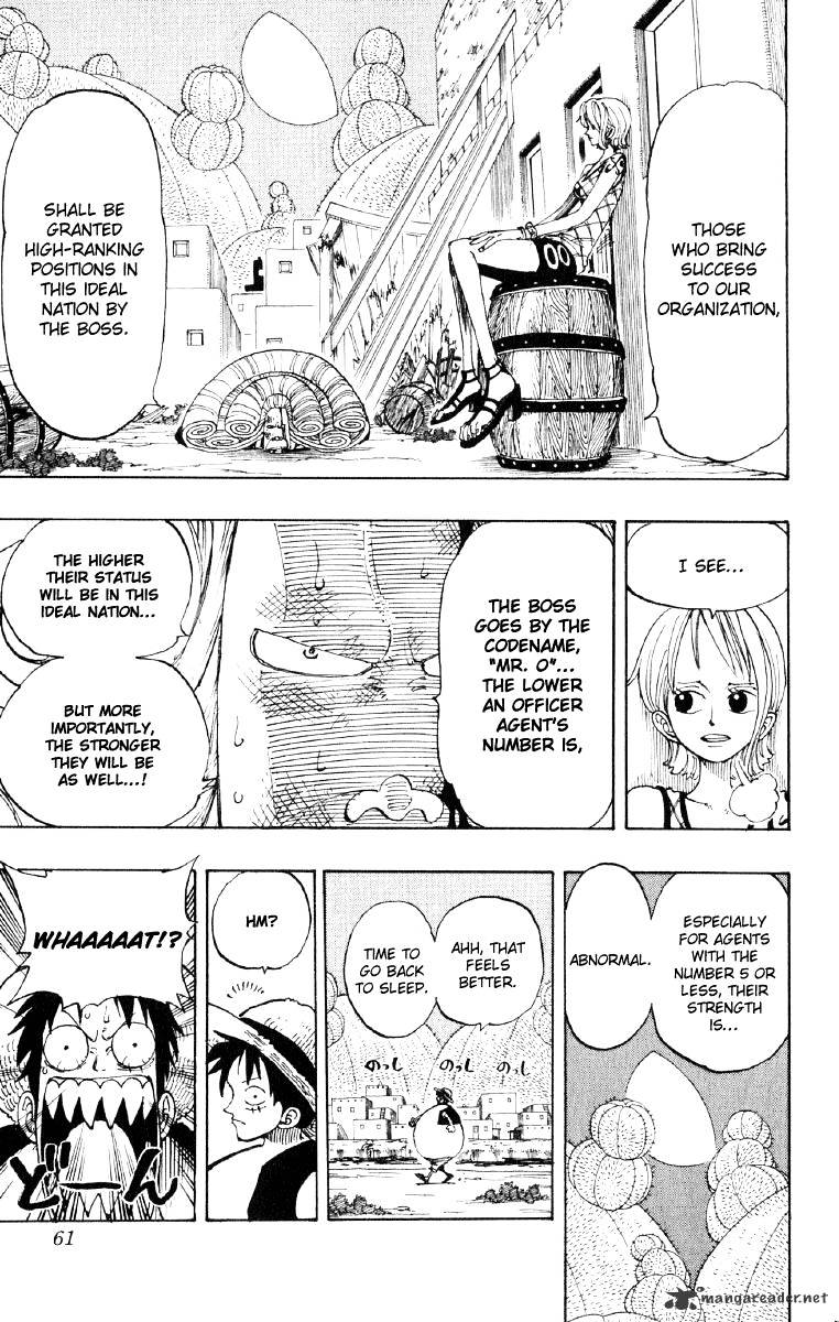 One Piece - Chapter 111 : Secret Criminal Agency