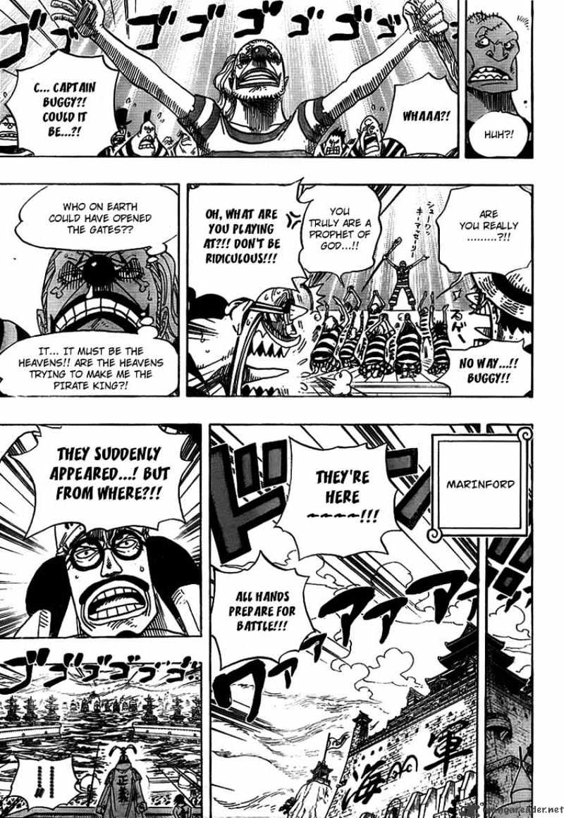 One Piece - Chapter 551 : Yonkou Whitebeard