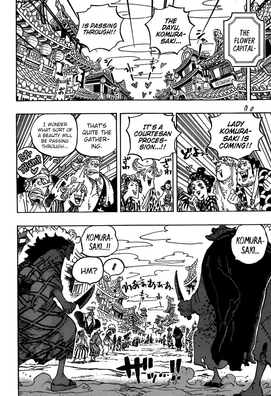 One Piece - Chapter 928: The Courtesan Komurasaki Takes The Stage