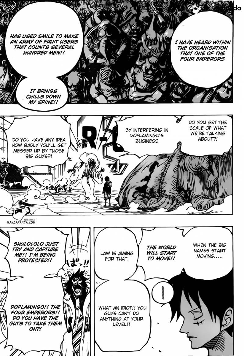 One Piece - Chapter 689 : An Island That Doesn’t Seem To Be There.