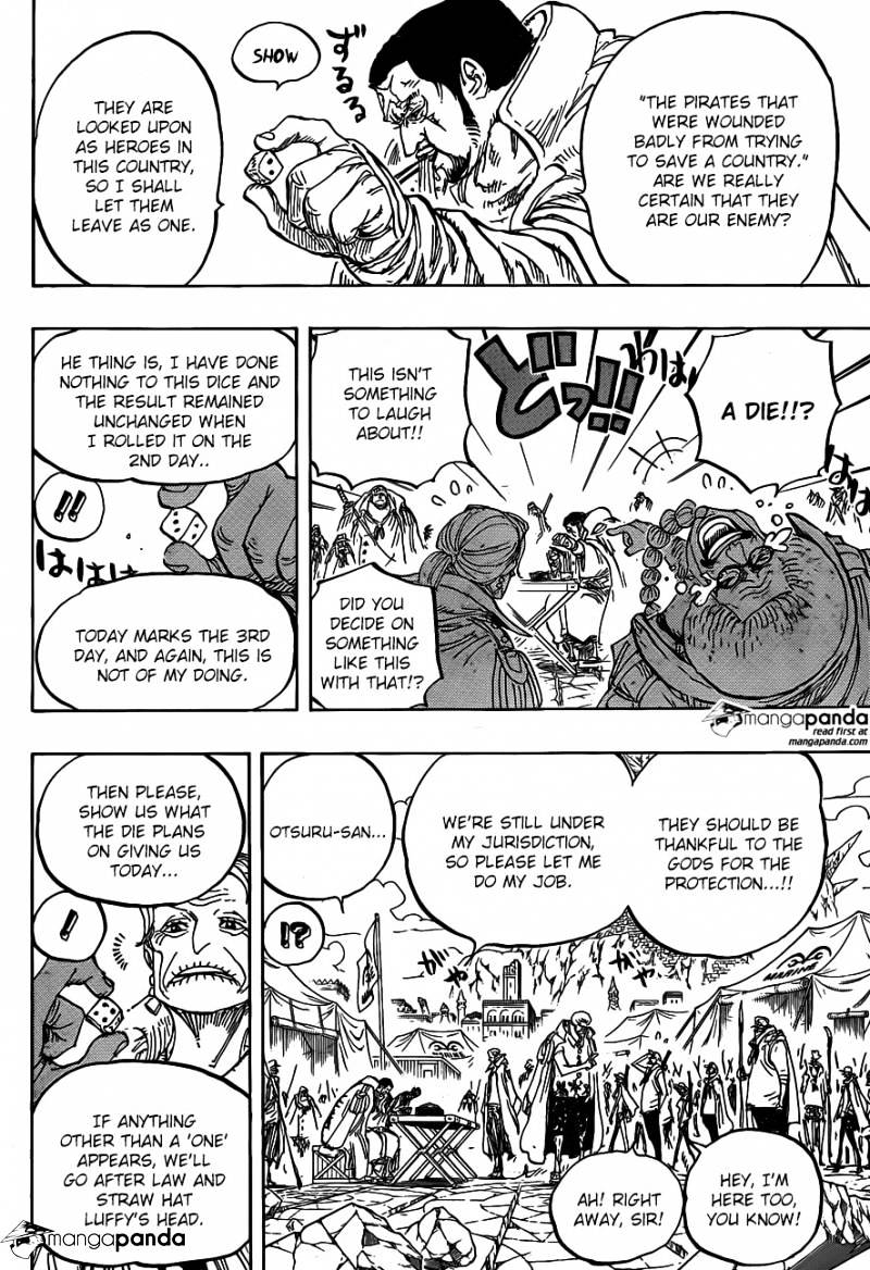 One Piece - Chapter 796 : The Soldier S Decision