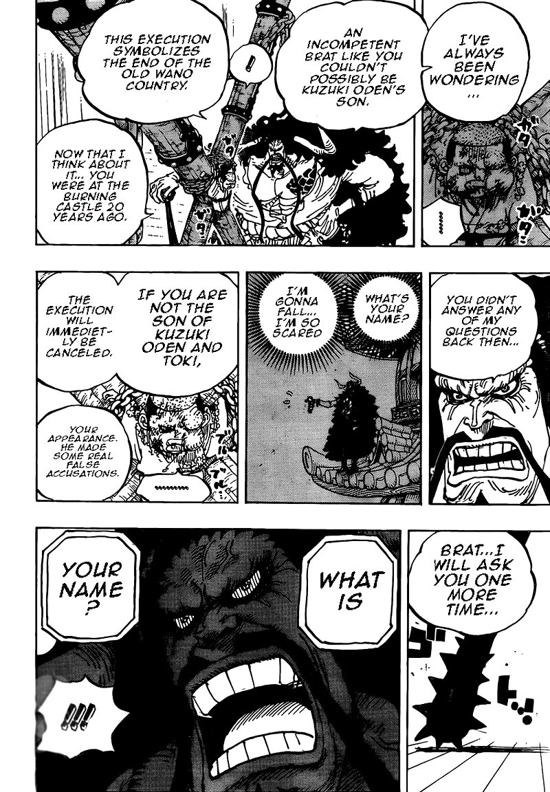 One Piece - Chapter 986: My Name