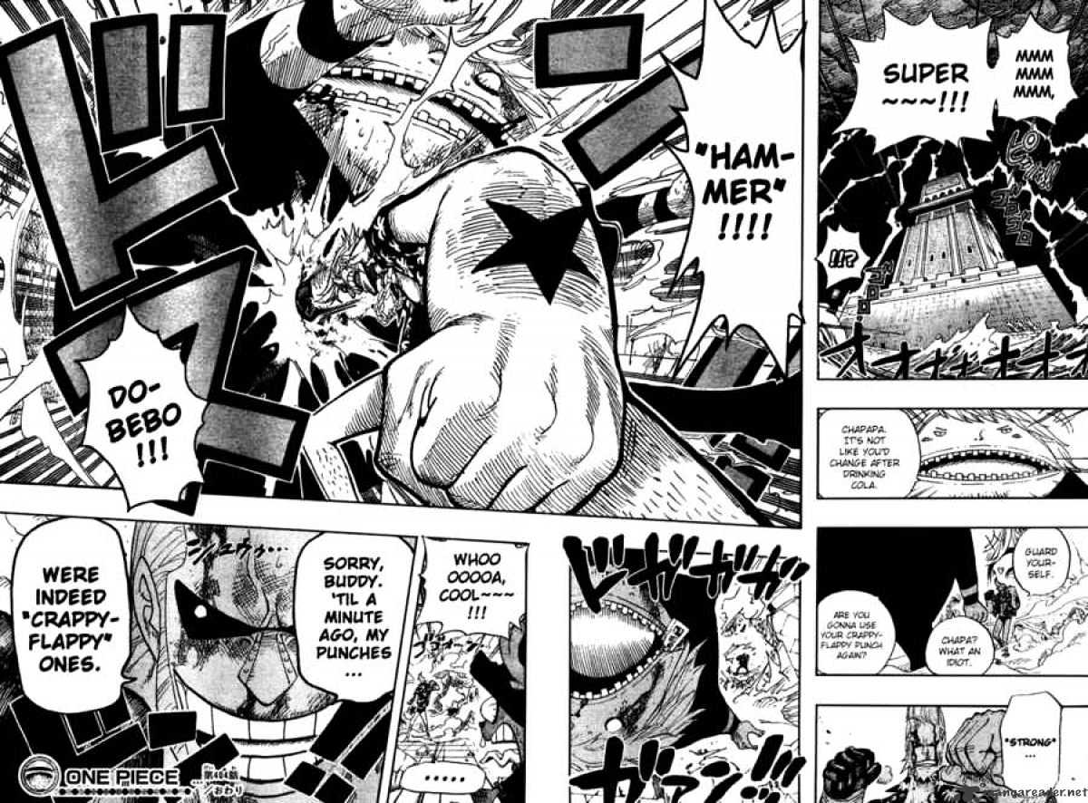 One Piece - Chapter 404 : Franky Vs Fukurou