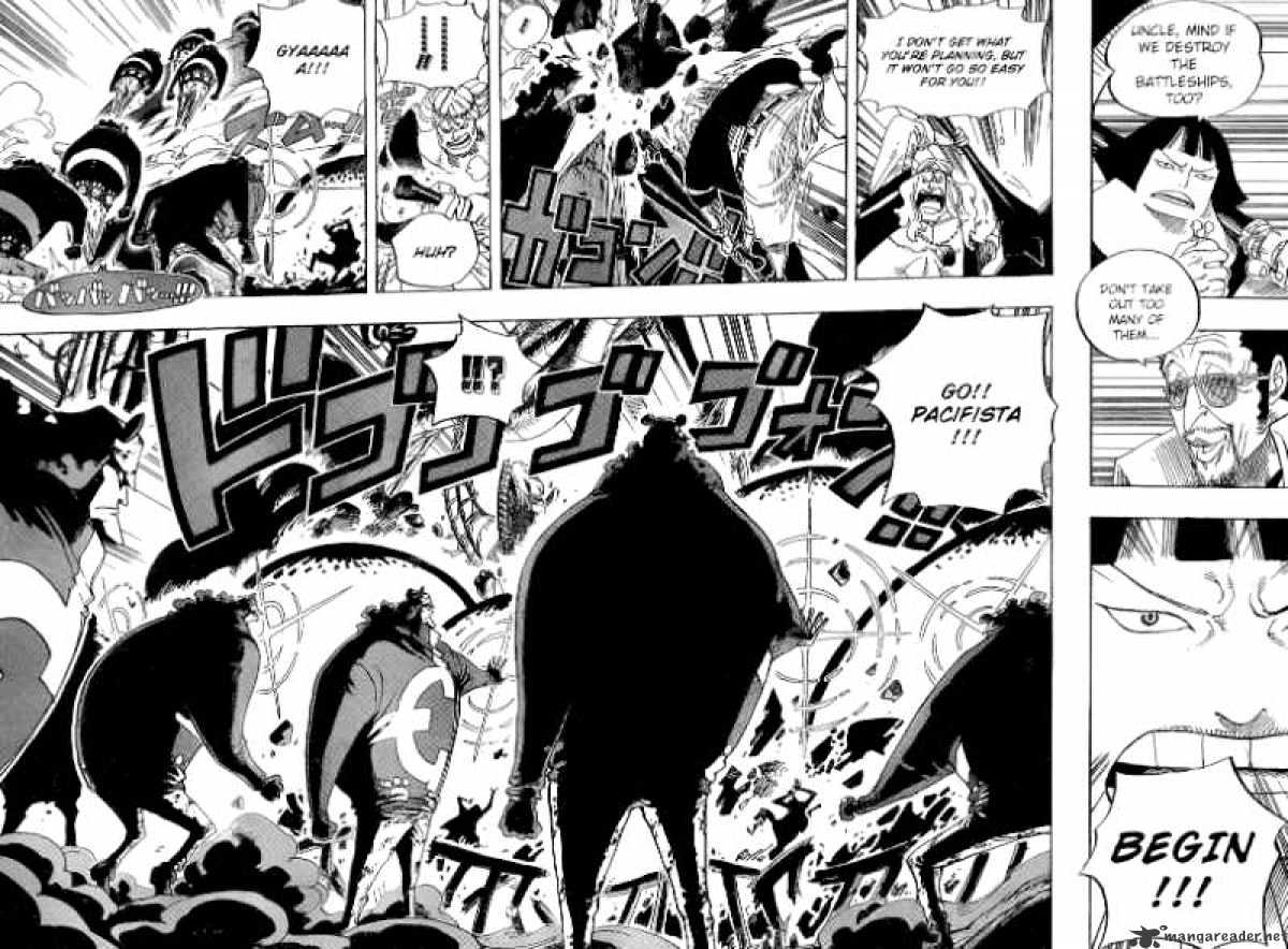 One Piece - Chapter 562 : Pirate Great Swirling Spider Squad!