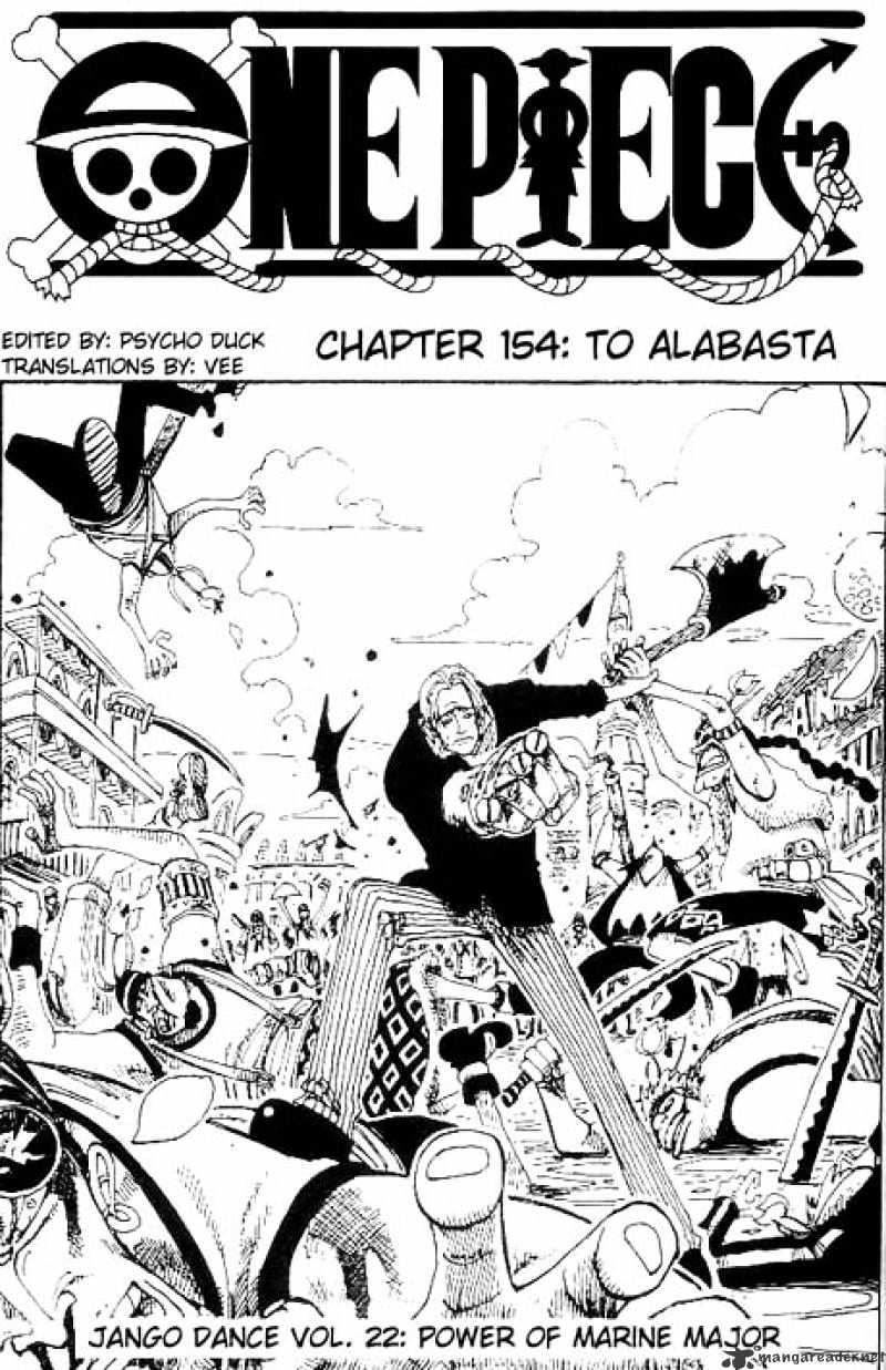 One Piece - Chapter 154 : To Alabasta